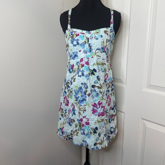 Floral Print Sun Dress by Garage, Size Medium - Picture 1 of 15